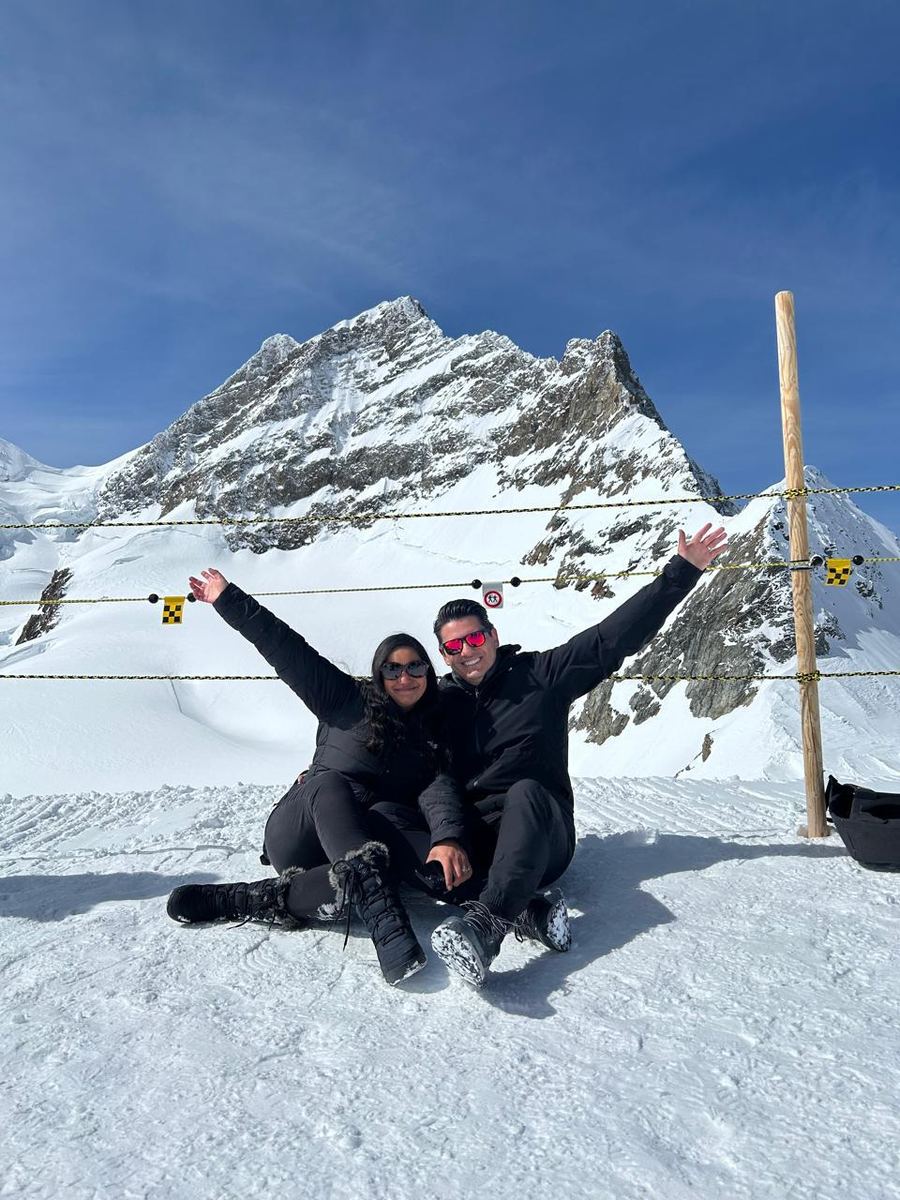 Amelia y Fernando en Noruega, Suiza e Italia
