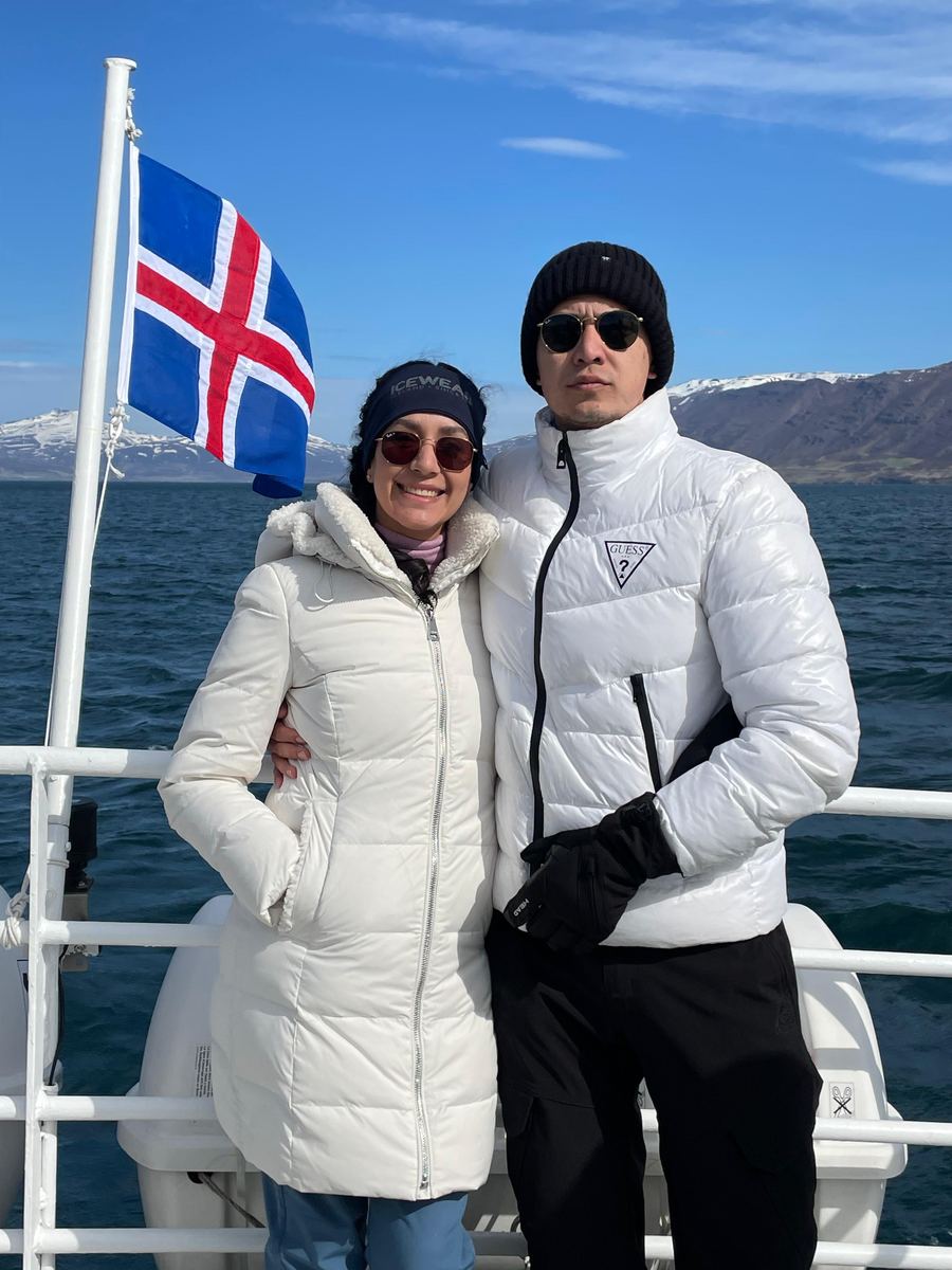 Julieta y Vicente en Islandia