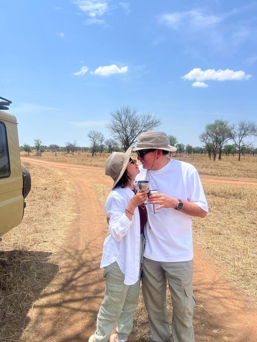 Laura y Rodolfo en Kenia y Tanzania