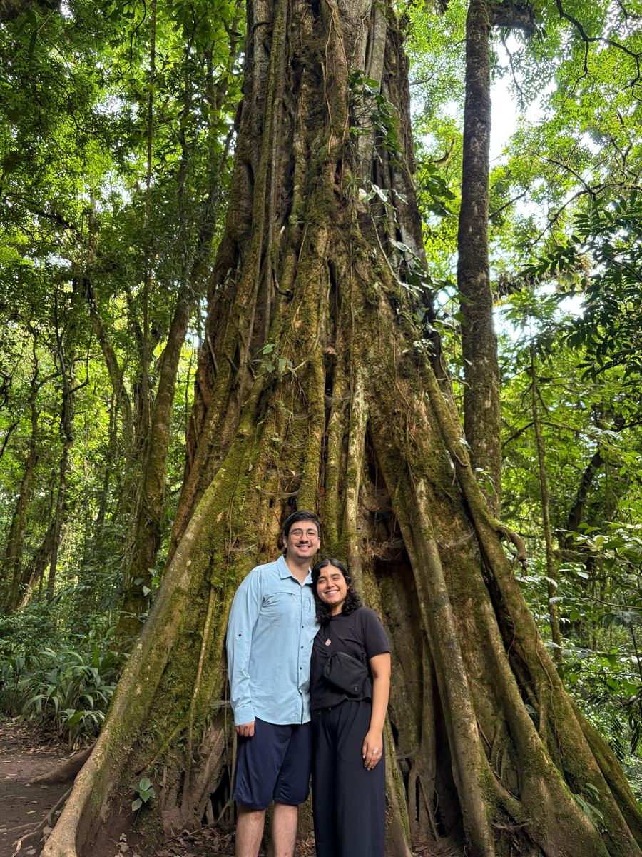 Mariana y Gustavo en Costa Rica